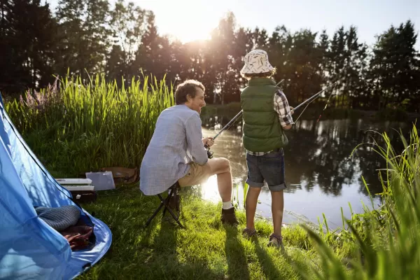 Camping am See