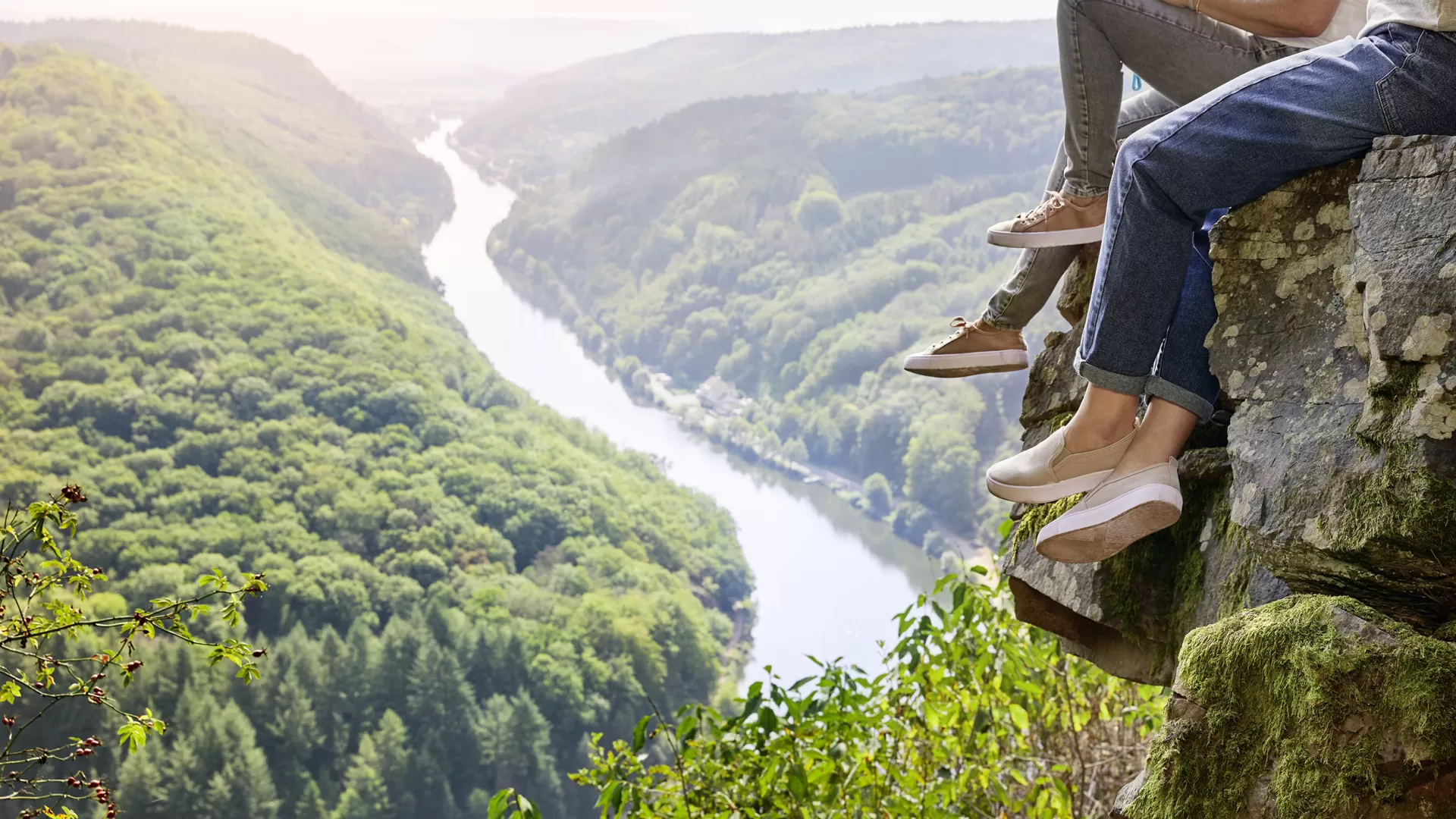 Ausblick vom Felsen