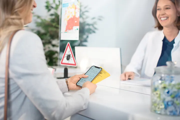 Beratungsgespräch beim Arzt