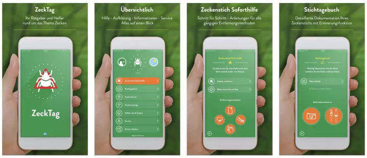 ZeckTag App Vorschau